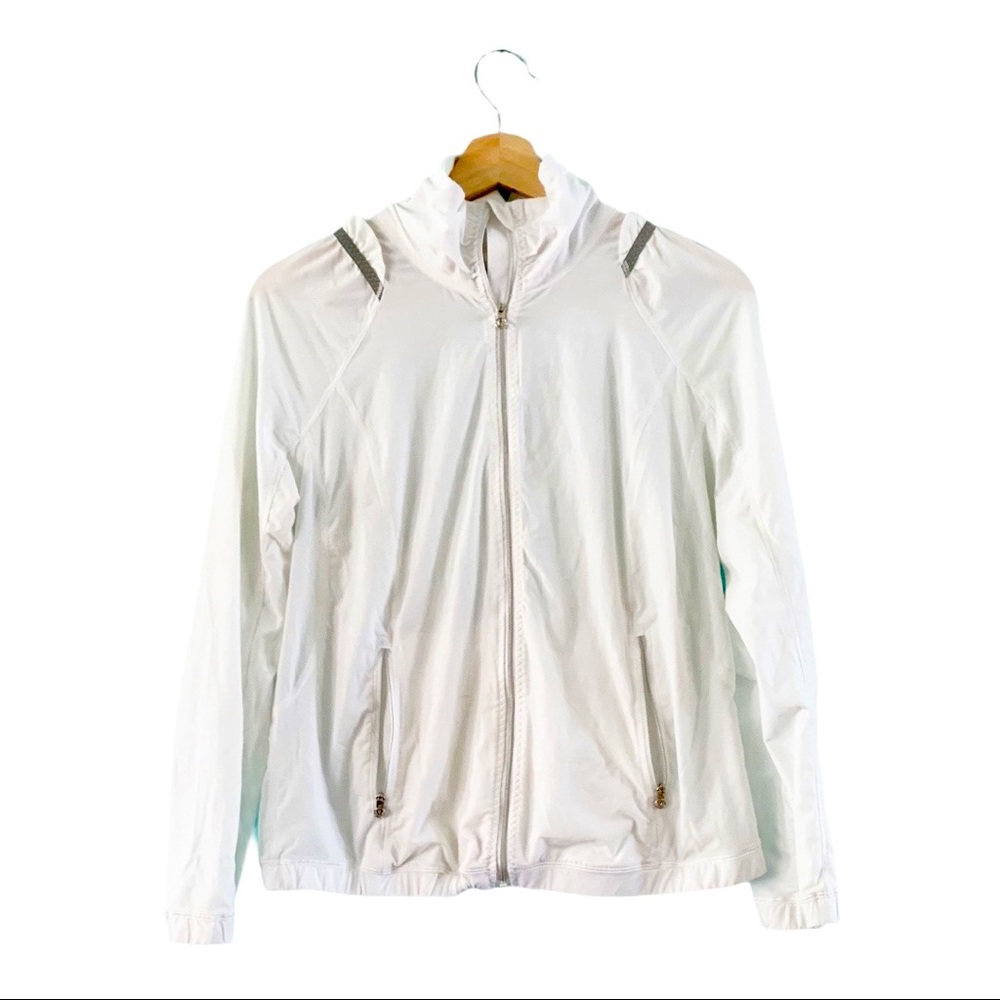 Lululemon White Run Jacket